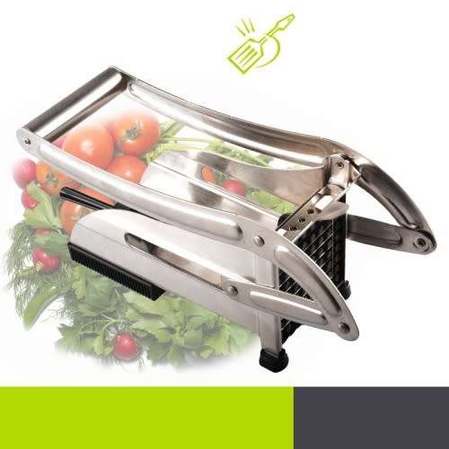 Potato Chipper Stainless Steel Vegetable Slicer French Fry Cutter Chopper Chips Tools
