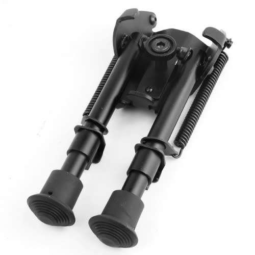 5 level Adjustable Spring Return Tactical Sniper Hunting Rifle Bipod Sling Mount
