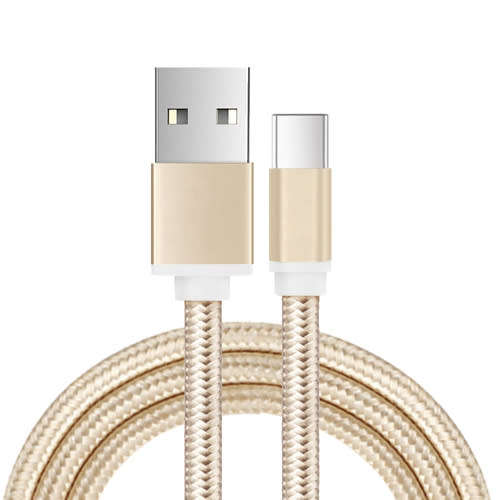 100CM USB Type-c Line and Metal Plug Fast Charging Cable for Huawei P9,Macbook,LG G5,Samsung
