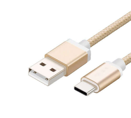 100CM USB Type-c Line and Metal Plug Fast Charging Cable for Huawei P9,Macbook,LG G5,Samsung