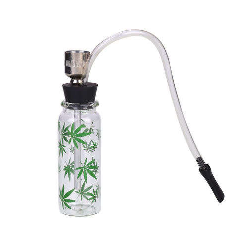 Mini Shisha Hookah Water Tobacco Smoking Pipe Filter Cigarette Holder Bottle