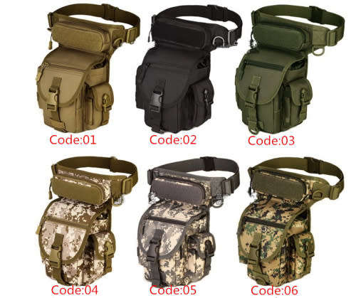 Outdoor Tactical Leg Packs Military Equipment Equipped With Pockets Fishing Bag Optional Mobile Pock