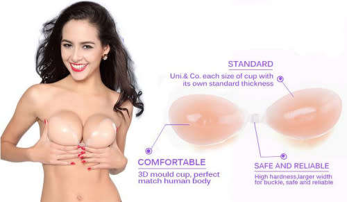Silicone Nipple Backless Strapless Tube Bra For Bikini Hot Sale