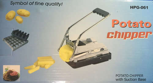 Potato Chipper Stainless Steel Vegetable Slicer French Fry Cutter Chopper Chips Tools
