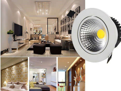 6W Mini LED COB  Downlight Recessed LED Ceiling Lamp