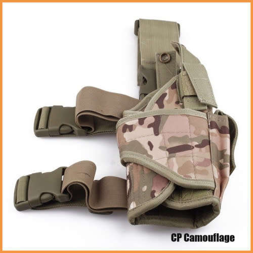 Outdoor Hunting Tactical Holster Puttee Nylon Holster Quick Release Buckle Pouch