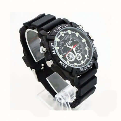 DVR Waterproof 1080P Spy Hidden Watch Camera Night Vision Camcorder