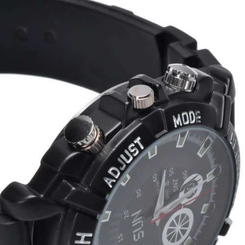 DVR Waterproof 1080P Spy Hidden Watch Camera Night Vision Camcorder