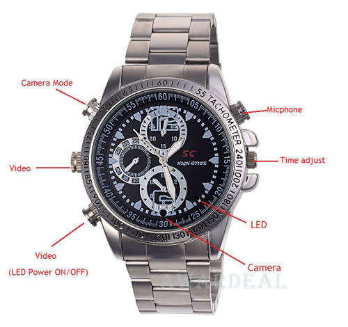 Spy Wrist DV Watch Camera DVR Camcorder