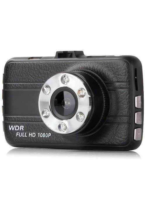 4'' IPS 1080p Full HD Vehicle Blackbox DVR With Dual Camera Lens