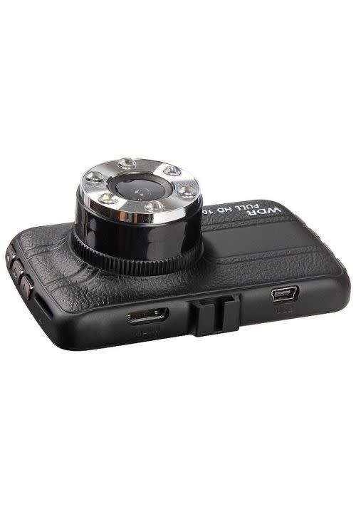 4'' IPS 1080p Full HD Vehicle Blackbox DVR With Dual Camera Lens