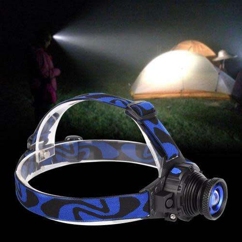 Rotating focus Adjustable Headlamp Led Rechargeable Headlight flashlight