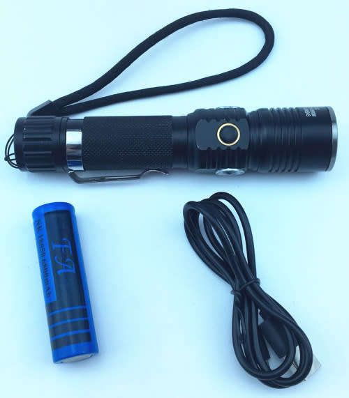 Power Flashlight Torcia Elettrica