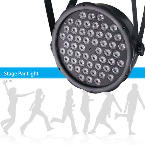 54PCS*1W LED Par Light Disco Stage Club Party