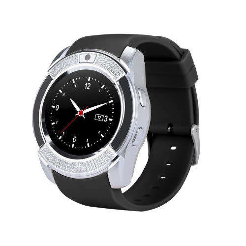 V8 Bluetooth Camera Smart Wrist Watch