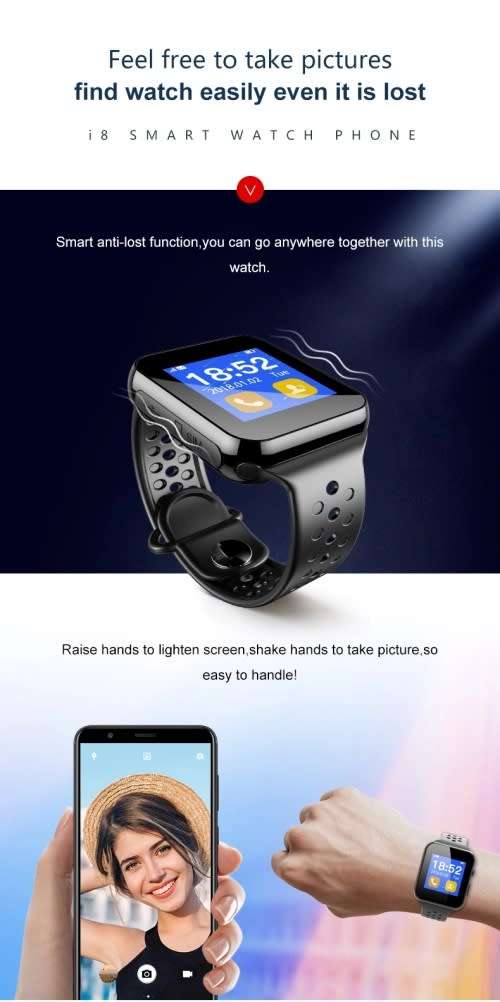 Smart Watch Sim With Watch Digital