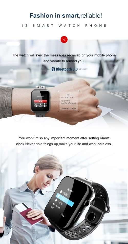 Smart Watch Sim With Watch Digital