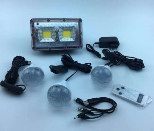 Solar Floodlights System Digital Lighting Kit