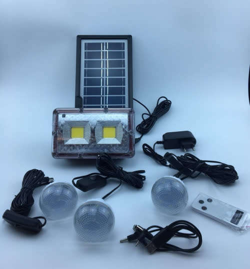 Solar Floodlights System Digital Lighting Kit