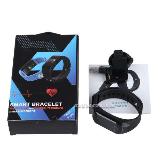 F1 Fitness Blood Pressure Oxygen Heart Rate Monitor Smart Watch