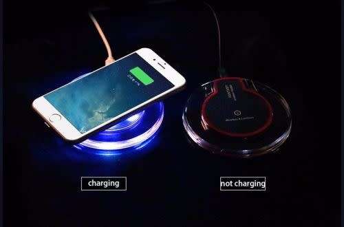 Fantasy Clear Qi Wireless Charger Charging Pad Mat For Samsung Note 8