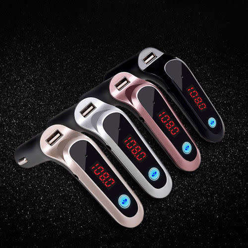 Car Bluetooth Kit FM Transmitter Wireless Radio Adapter USB Charger MP3 Player