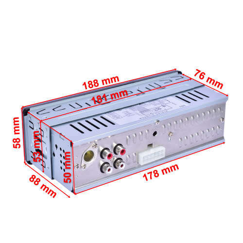 Car Audio MP3 multimedia Player with FM AM Receiver