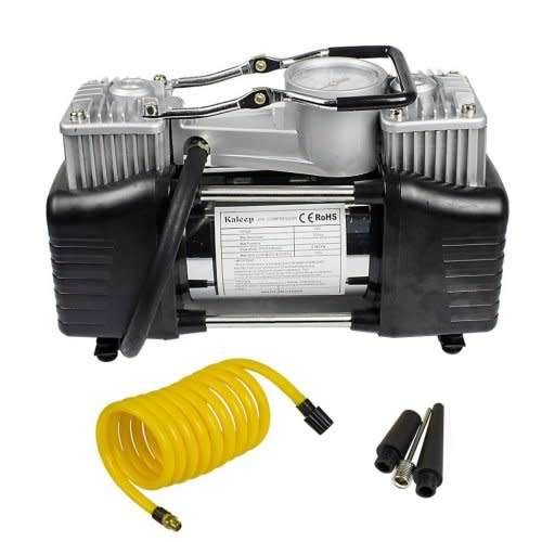 Portble Two Cylinders Car Air Compressor