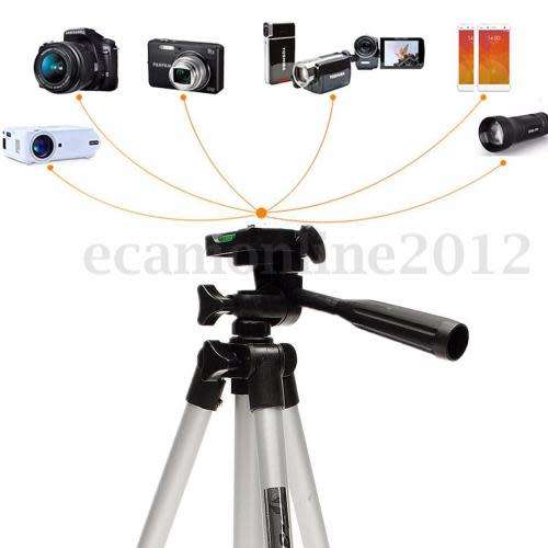 TF-3110 Metal Extendable Tripod Stand Monopod For Canon SONY Camera Camcorder