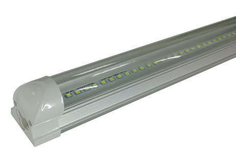 T8 4FT 1.2M 18W LED Tube with intergrated housing 220v clear cover