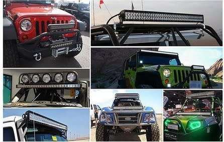 Spotlight LED Light Bar 40 LED 120W