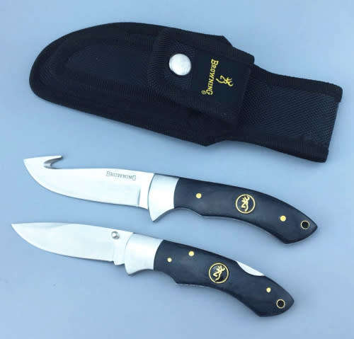 2 Knife Dagger Outdoor Knife Stainless Steel Knife + Folding Knife Pocket Knife