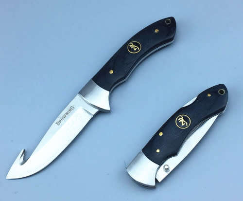 2 Knife Dagger Outdoor Knife Stainless Steel Knife + Folding Knife Pocket Knife