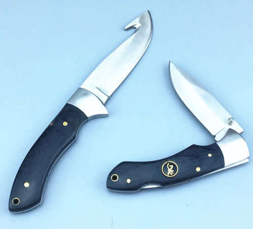2 Knife Dagger Outdoor Knife Stainless Steel Knife + Folding Knife Pocket Knife