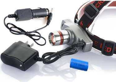 Rechargeable LED Headlamp CREE LED CREE Headlight 3W