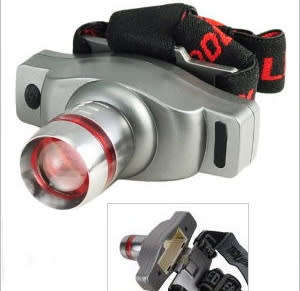 Rechargeable LED Headlamp CREE LED CREE Headlight 3W