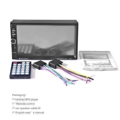 7'' HD 2Din Car Stereo Radio MP5 Player Bluetooth FM Mirror