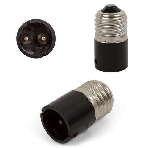 E27 to B22 Screw Base Socket Lamp Holder Light Bulb Converter Adapter