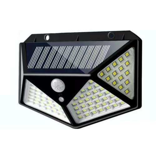 Solar Power Wall Lights PIR Motion Sensor Garden Security 100 LED Outdoor