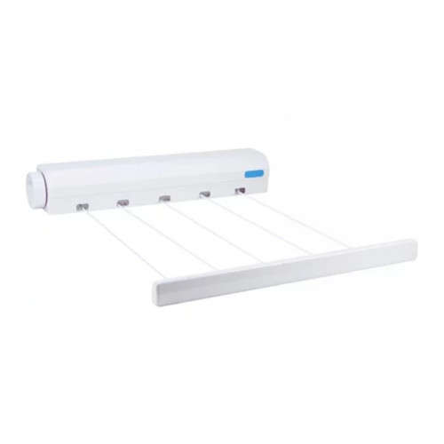 Heavy Duty Retractable 5 Line Hang-drying Rack Wall Mountable Clothes line