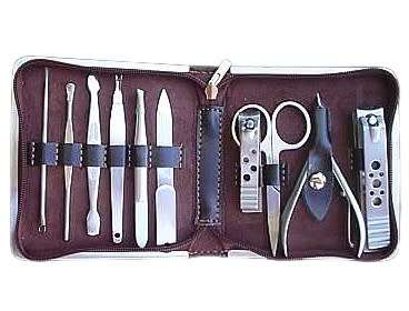Manicure Pedicure Nail Clipper Kit 10 Piece Set