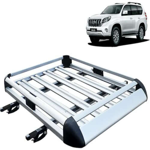 Double Aluminum Alloy Square Tube Roof Rack 127cm x 90cm