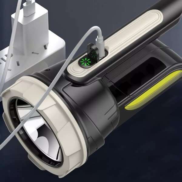 Rechargeable Led Searchlight + Cob 20W Rechargeable Model