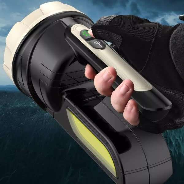 Rechargeable Led Searchlight + Cob 20W Rechargeable Model