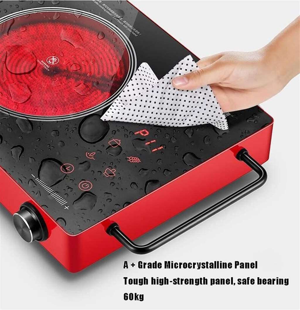 110V 3500W High Heating Power Induction Stove Tabletop Cooker Stationary Sensor Touch Smart Wok