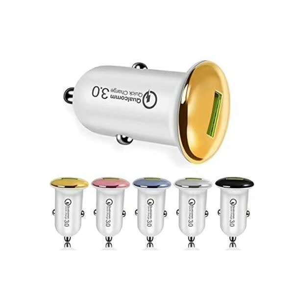 Treqa Cc-316 Usb Car Charger Ultra Fast Portable 5.1A