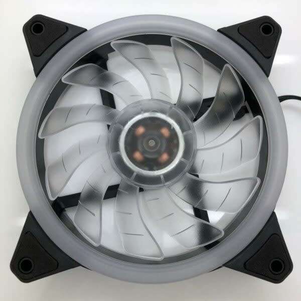 Xf0243 3-Pin 4-Pin Computer Case Silent Rgb Led Cooling Fan Silent