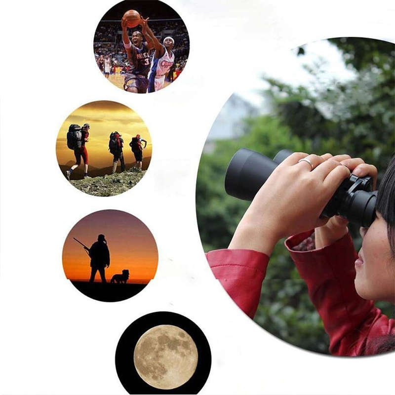 20x50 High Definition Compact Binoculars Night Vision Telescope High Power Waterproof