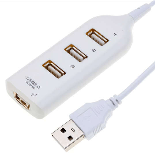 Usb 4-Port Multi-Hub Expansion Panel Adapter