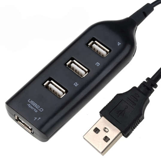 Usb 4-Port Multi-Hub Expansion Panel Adapter